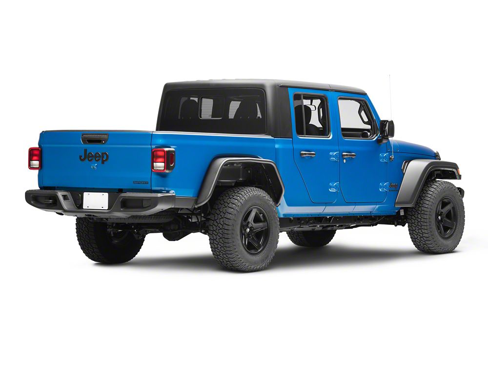 Barricade Tubular Fender Flares; Rear (20-25 Jeep Gladiator JT)