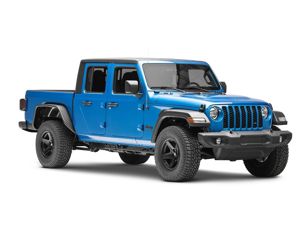 Barricade Tubular Fender Flares; Rear (20-25 Jeep Gladiator JT)