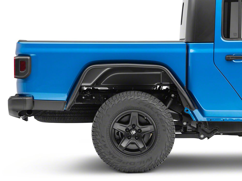 Barricade Tubular Fender Flares; Rear (20-25 Jeep Gladiator JT)