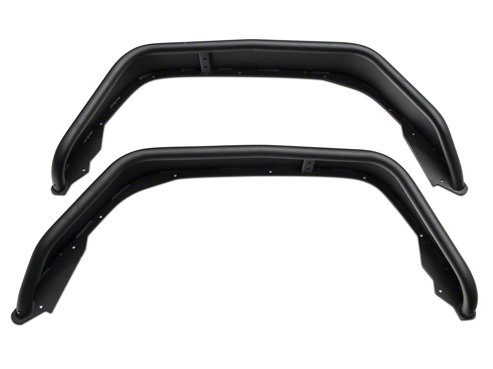 Barricade Tubular Fender Flares with LED DRL and Marker Lights; Front and Rear (20-25 Jeep Gladiator JT)