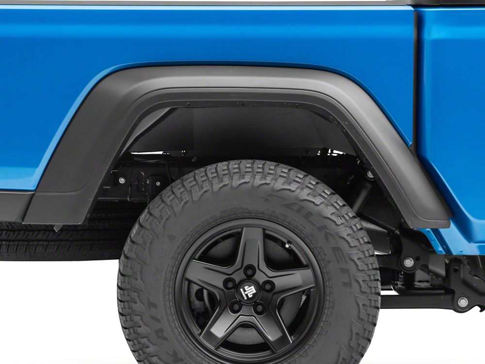 Barricade Aluminum Inner Fender Liners; Rear (20-25 Jeep Gladiator JT)