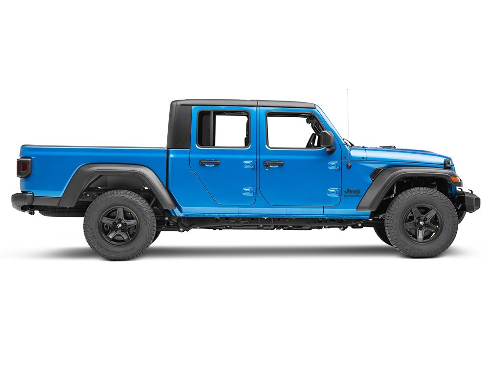 Barricade Aluminum Inner Fender Liners; Rear (20-25 Jeep Gladiator JT)