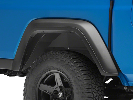 Barricade Aluminum Inner Fender Liners; Front and Rear (20-25 Jeep Gladiator JT)