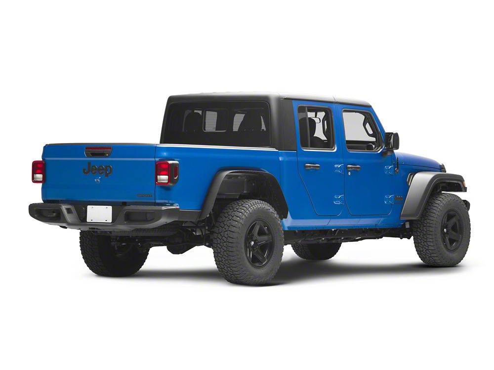 Barricade HD Flat Fender Flares; Rear (20-25 Jeep Gladiator JT)