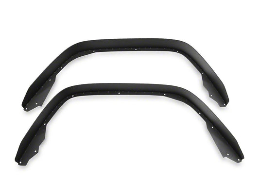 Barricade HD Flat Fender Flares; Rear (20-25 Jeep Gladiator JT)