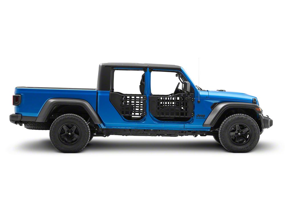 Barricade Tubular Matrix Doors with Mirrors (20-25 Jeep Gladiator JT)