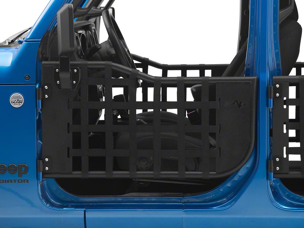 Barricade Tubular Matrix Doors with Mirrors (20-25 Jeep Gladiator JT)