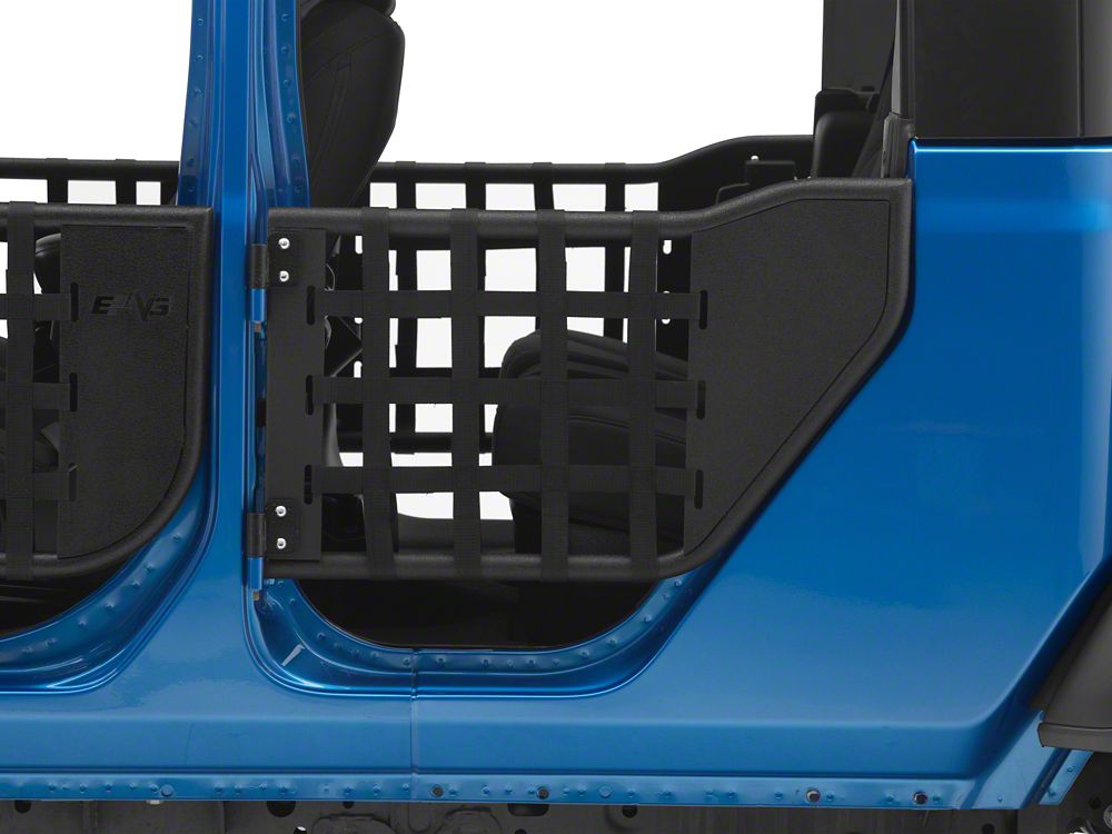 Barricade Tubular Matrix Doors with Mirrors (20-25 Jeep Gladiator JT)