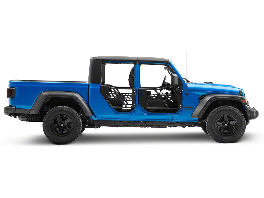 Barricade Tubular Safari Doors with Mirrors (20-25 Jeep Gladiator JT)