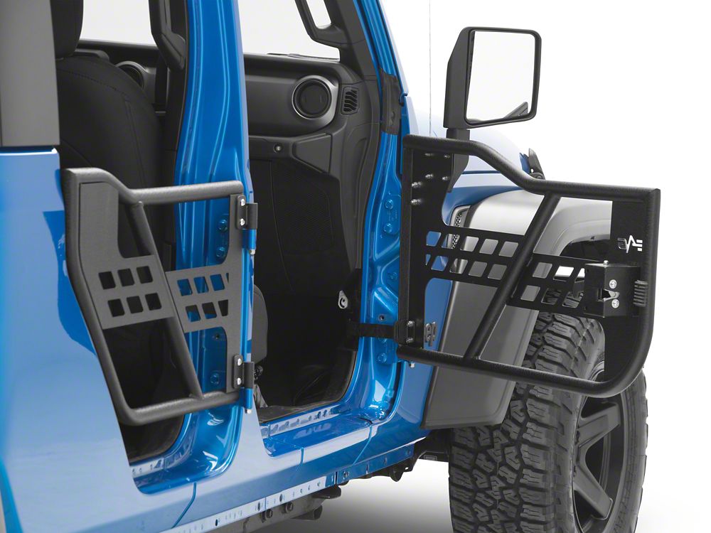 Barricade Tubular Safari Doors with Mirrors (20-25 Jeep Gladiator JT)
