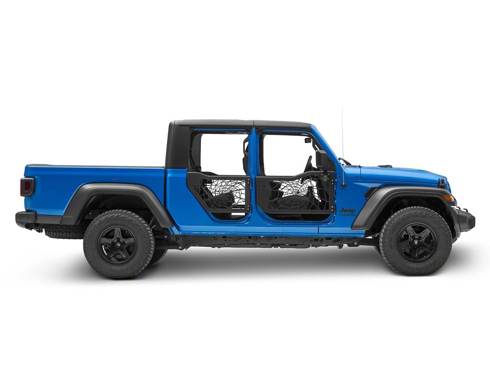 Barricade Tubular Spyder Web Doors with Mirrors (20-25 Jeep Gladiator JT)