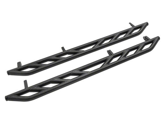 Barricade Rock Sliders; Textured Black (20-25 Jeep Gladiator JT)