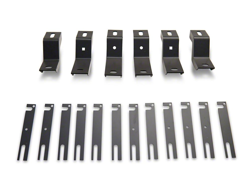 Barricade Enhanced Rubi Rails; Textured Black (20-25 Jeep Gladiator JT)
