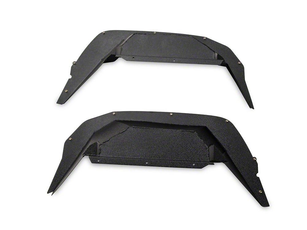Barricade Aluminum Inner Fender Liners; Rear (20-25 Jeep Gladiator JT)