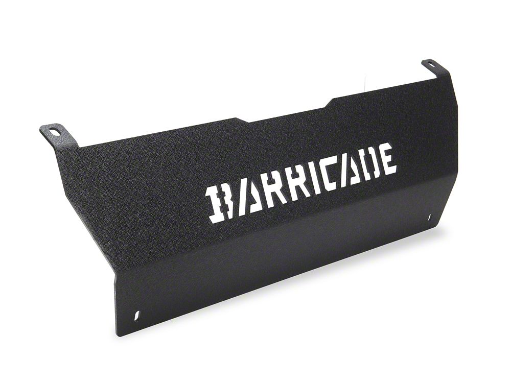 Barricade Skid Plate with Barricade Logo for Barricade Trail Force HD Front Bumper Only (20-25 Jeep Gladiator JT)