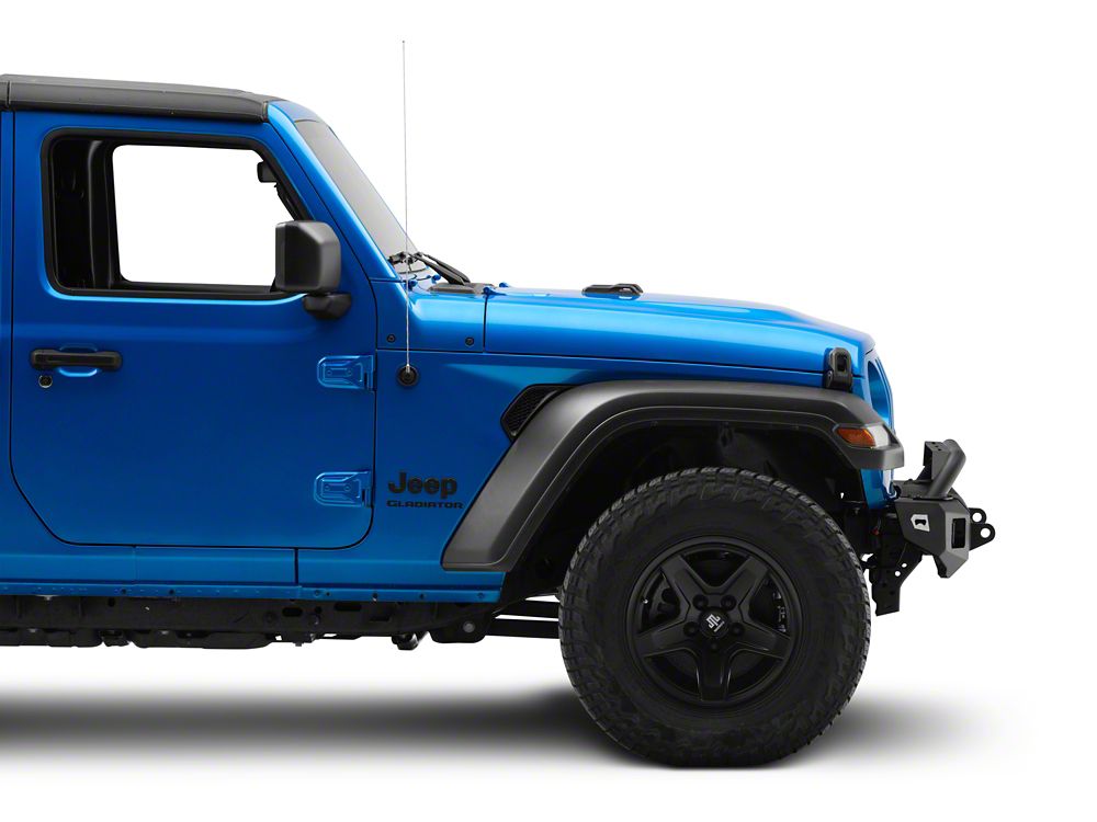 Barricade HD3 Stubby Front Bumper with LED Fog Lights (20-25 Jeep Gladiator JT)