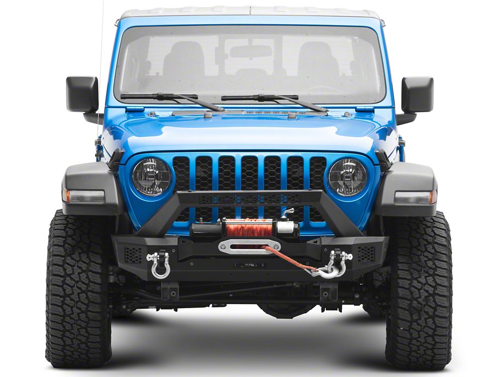 Barricade HD3 Stubby Winch Mount Front Bumper (20-25 Jeep Gladiator JT)
