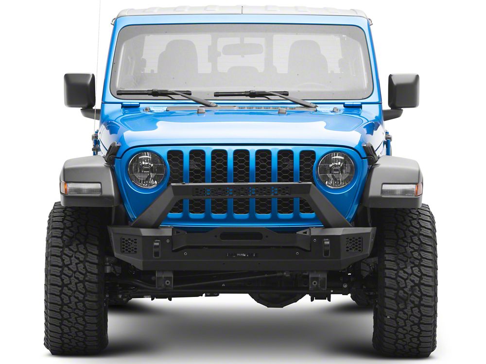 Barricade HD3 Stubby Winch Mount Front Bumper (20-25 Jeep Gladiator JT)