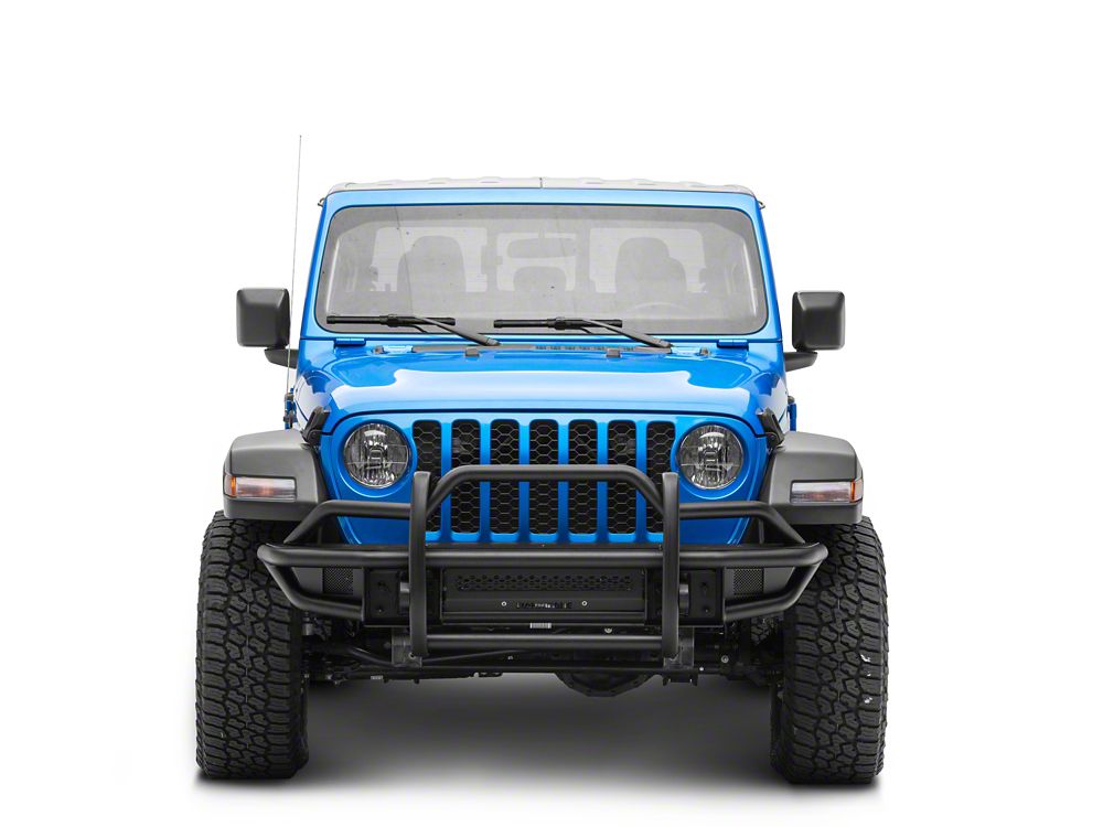 Barricade Push Bar for HD4 Tubular Style Front Bumper Only (20-25 Jeep Gladiator JT)