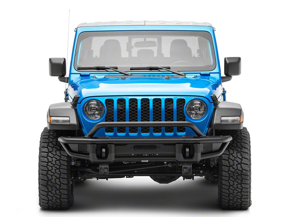Barricade Winch Tray for HD4 Tubular Style Front Bumper Only (20-25 Jeep Gladiator JT)