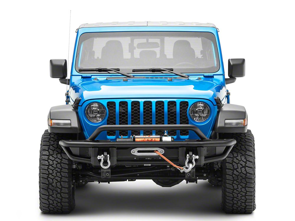 Barricade Winch Tray for HD4 Tubular Style Front Bumper Only (20-25 Jeep Gladiator JT)