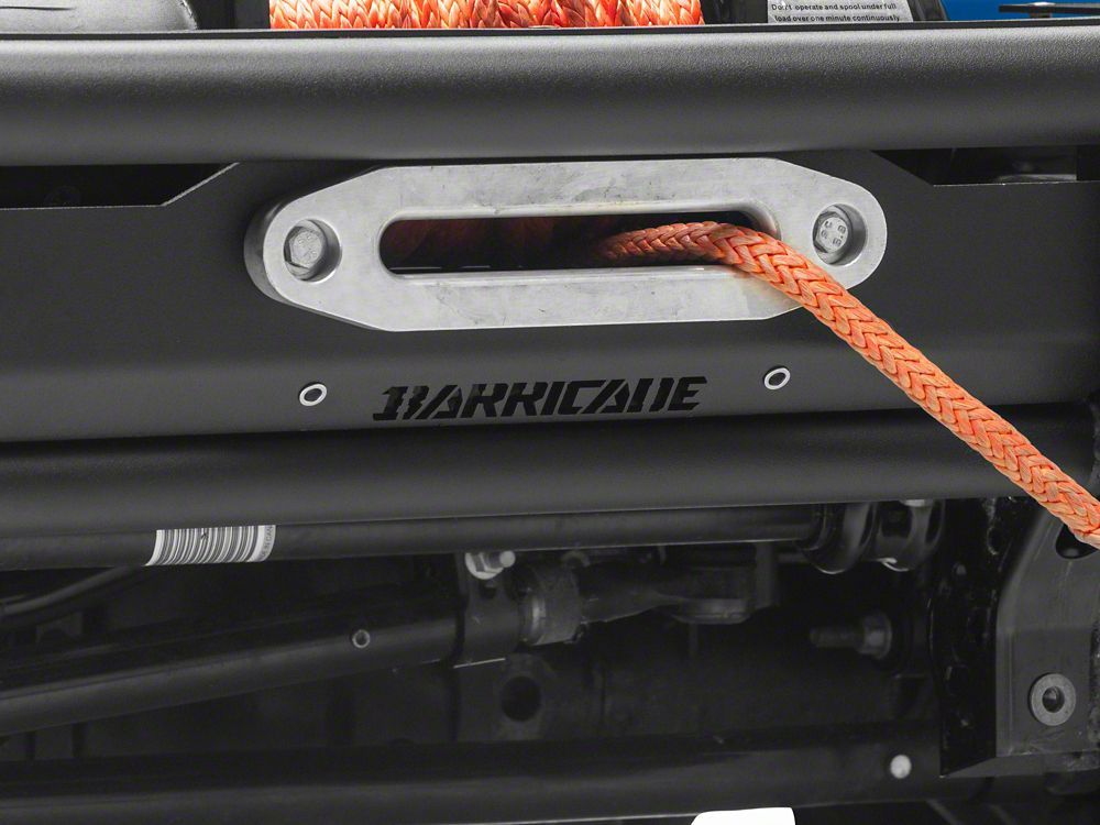 Barricade Winch Tray for HD4 Tubular Style Front Bumper Only (20-25 Jeep Gladiator JT)