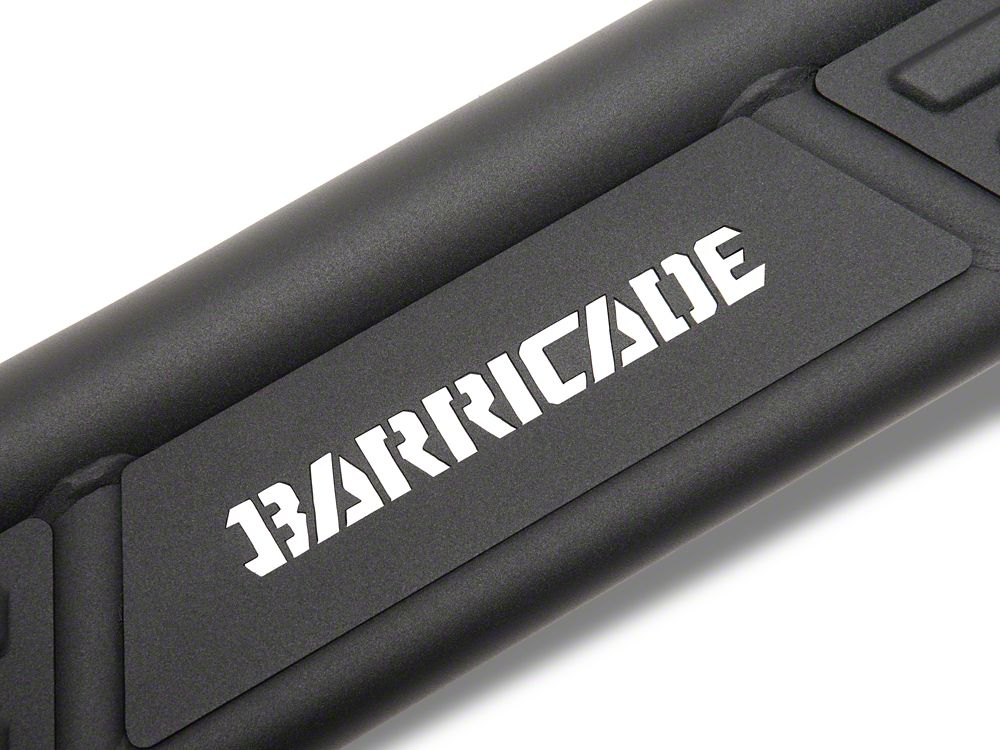 Barricade Formed HD Running Boards; Textured Black (20-25 Jeep Gladiator JT)