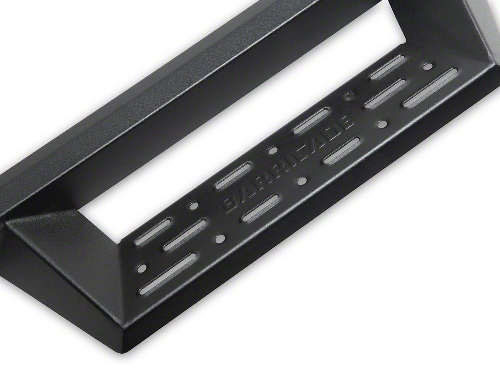 Barricade Canyon Drop Steps; Textured Black (20-25 Jeep Gladiator JT)