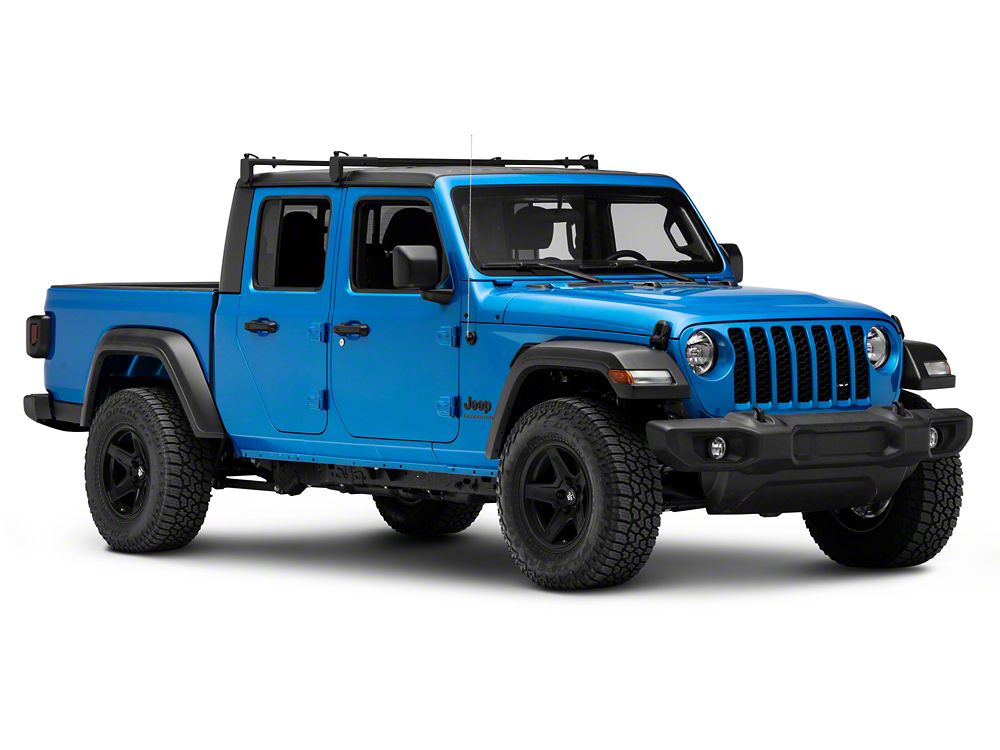 Barricade Two Bar Removable Roof Rack For Factory Hardtop Only (20-25 Jeep Gladiator JT)