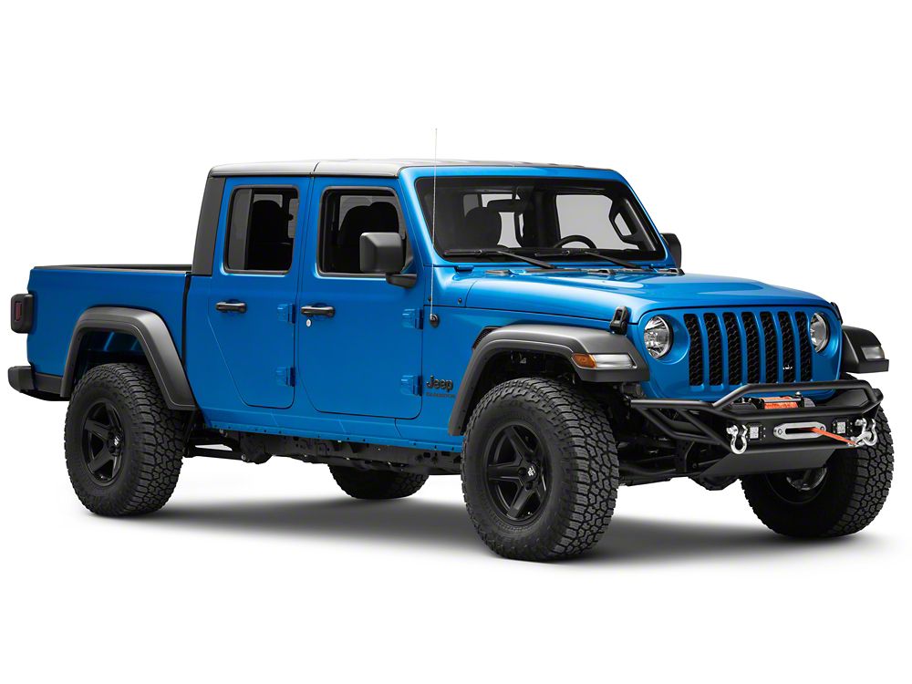 Barricade Trail Runner Front Bumper with LED Fog Lights (20-25 Jeep Gladiator JT)
