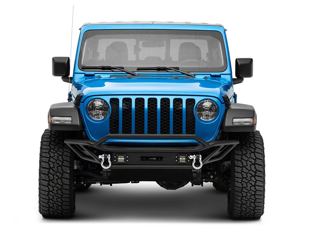 Barricade Trail Runner Front Bumper with LED Fog Lights (20-25 Jeep Gladiator JT)