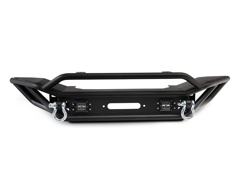 Barricade Trail Runner Front Bumper with LED Fog Lights and 20-Inch Dual Row LED Light Bar (20-25 Jeep Gladiator JT)