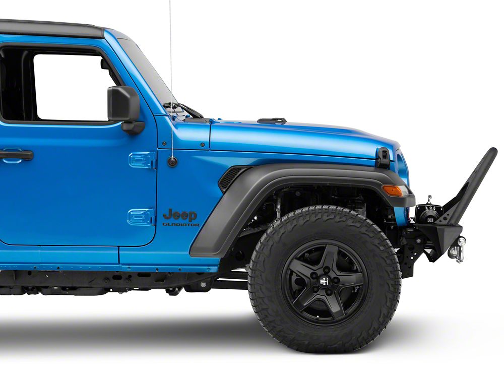 Barricade Stubby Winch Front Bumper with Stinger Bar (20-25 Jeep Gladiator JT)