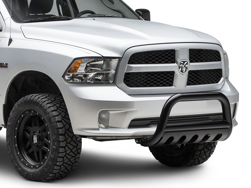 Barricade 3-Inch Bull Bar; Black (09-18 RAM 1500, Excluding Rebel)