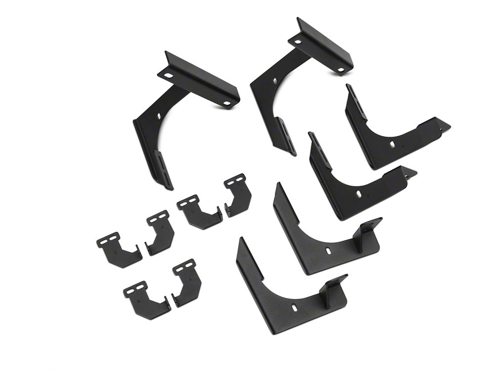Barricade HD Steel Running Boards; Black (09-18 RAM 1500 Crew Cab)