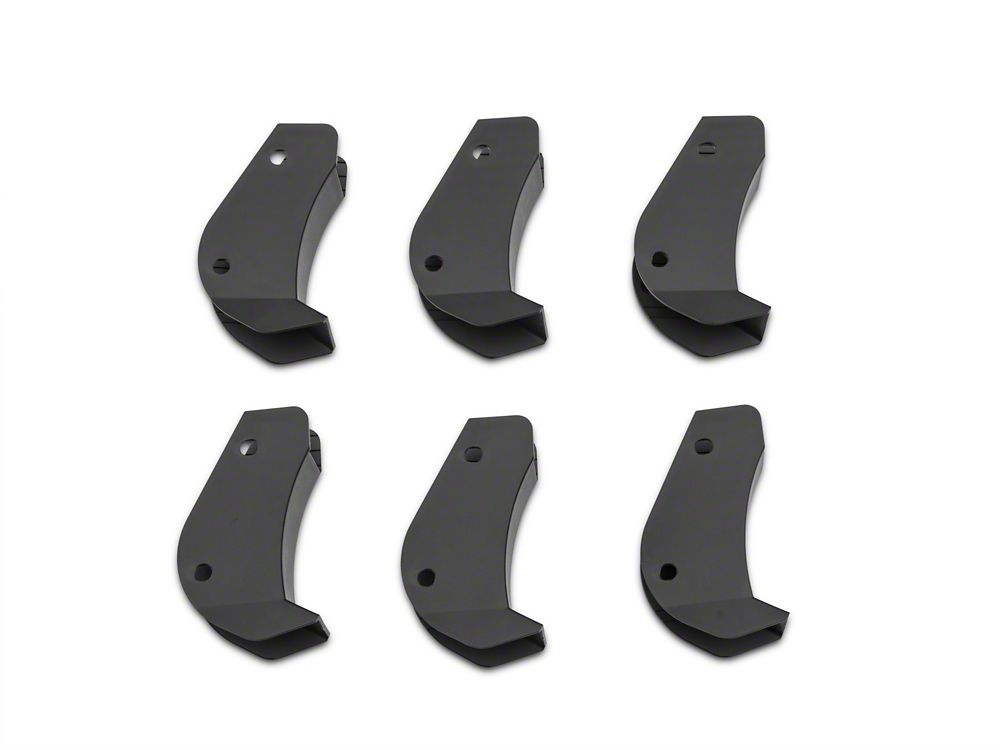 Barricade I4 Running Boards; Black (09-18 RAM 1500 Crew Cab)