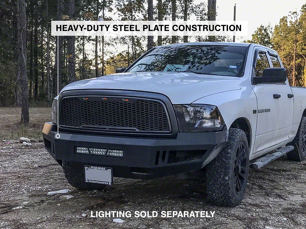 Barricade Extreme HD Front Bumper; Textured Black (09-12 RAM 1500)
