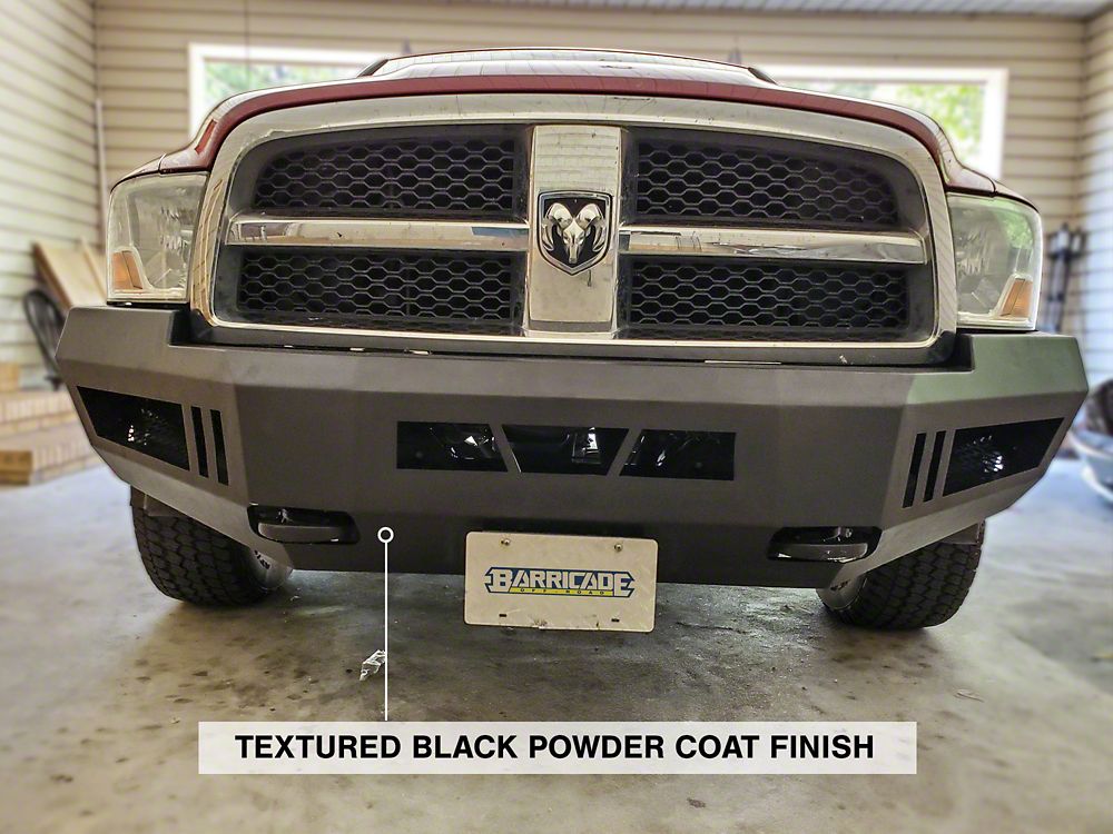 Barricade Extreme HD Front Bumper; Textured Black (09-12 RAM 1500)