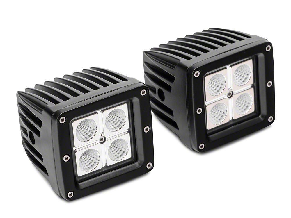 Barricade LED Fog Lights for Barricade Extreme HD Front Bumpers Only