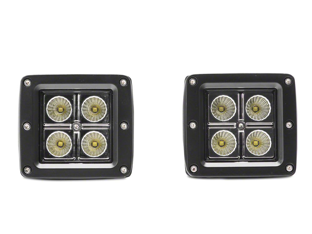Barricade LED Fog Lights for Barricade Extreme HD Front Bumpers Only