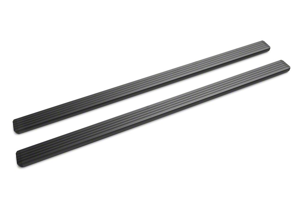 Barricade I4 Running Boards; Black (19-25 RAM 1500 Crew Cab)