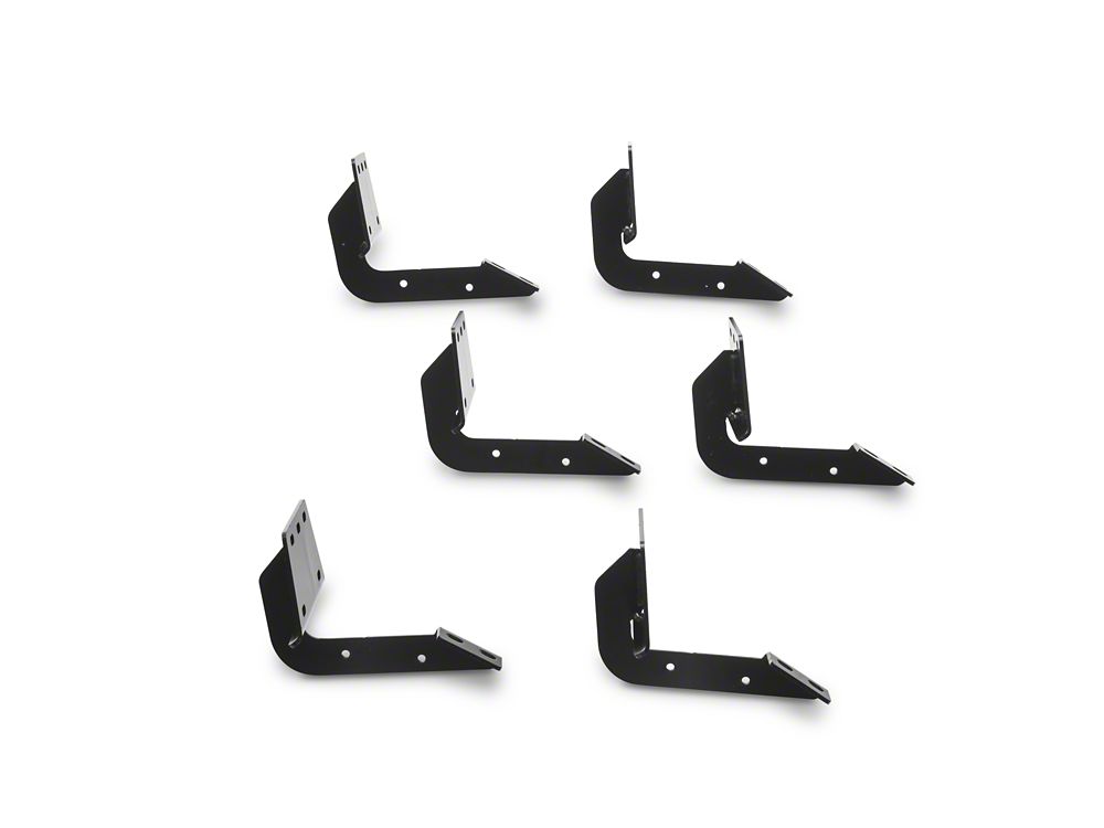 Barricade T4 Side Step Bars; Black (19-25 RAM 1500 Crew Cab)