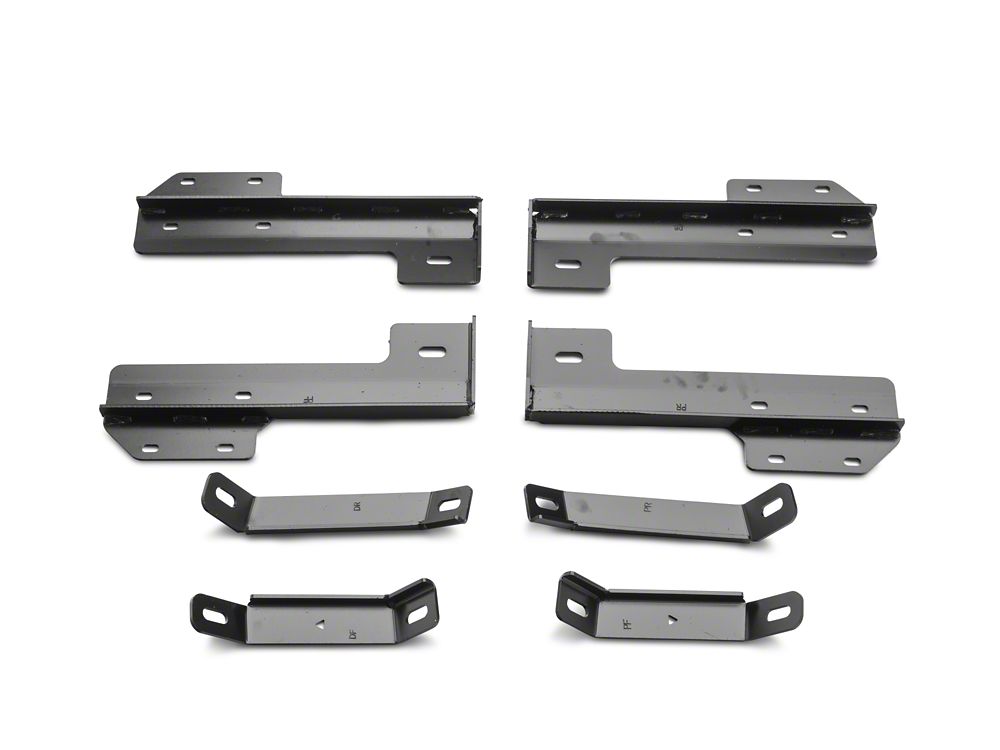 Barricade 3-Inch Side Step Bars; Black (19-25 RAM 1500 Crew Cab)