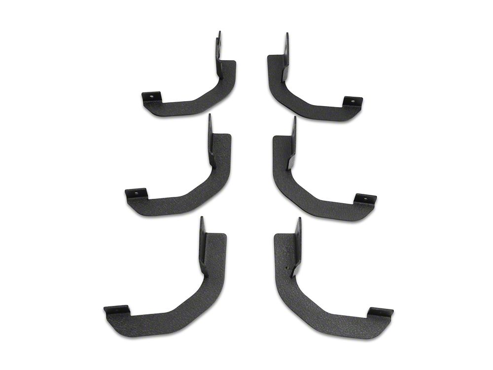 Barricade 4-Inch Flat Oval Running Boards; Stainless Steel (09-18 RAM 1500 Regular Cab)