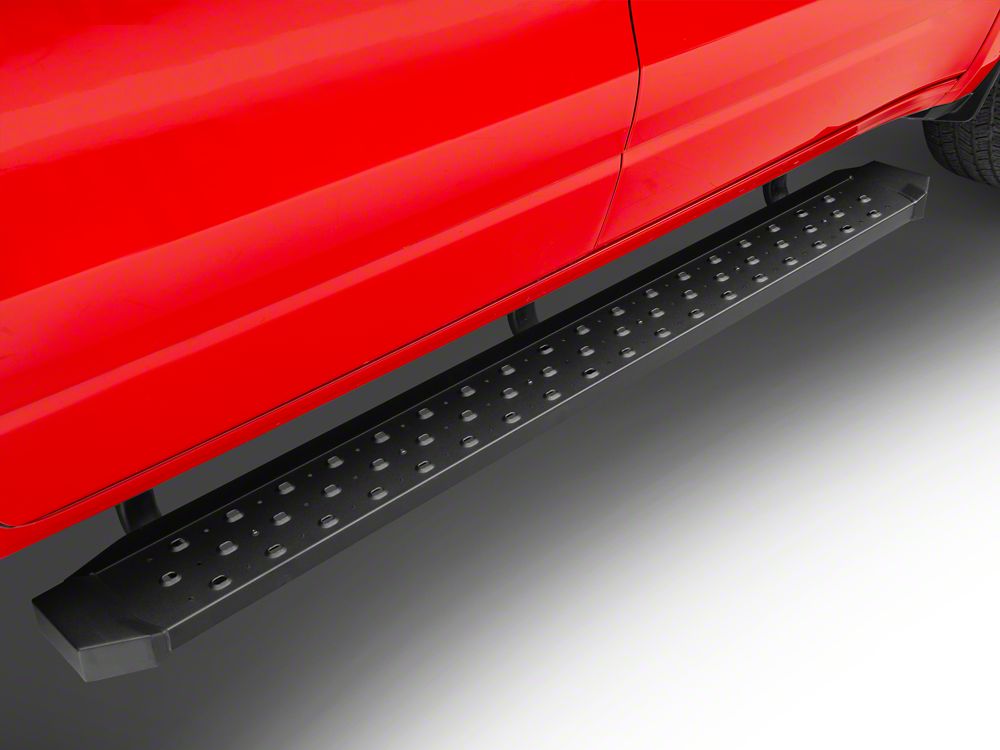 Barricade Rattler Running Boards; Textured Black (19-25 RAM 1500 Quad Cab)