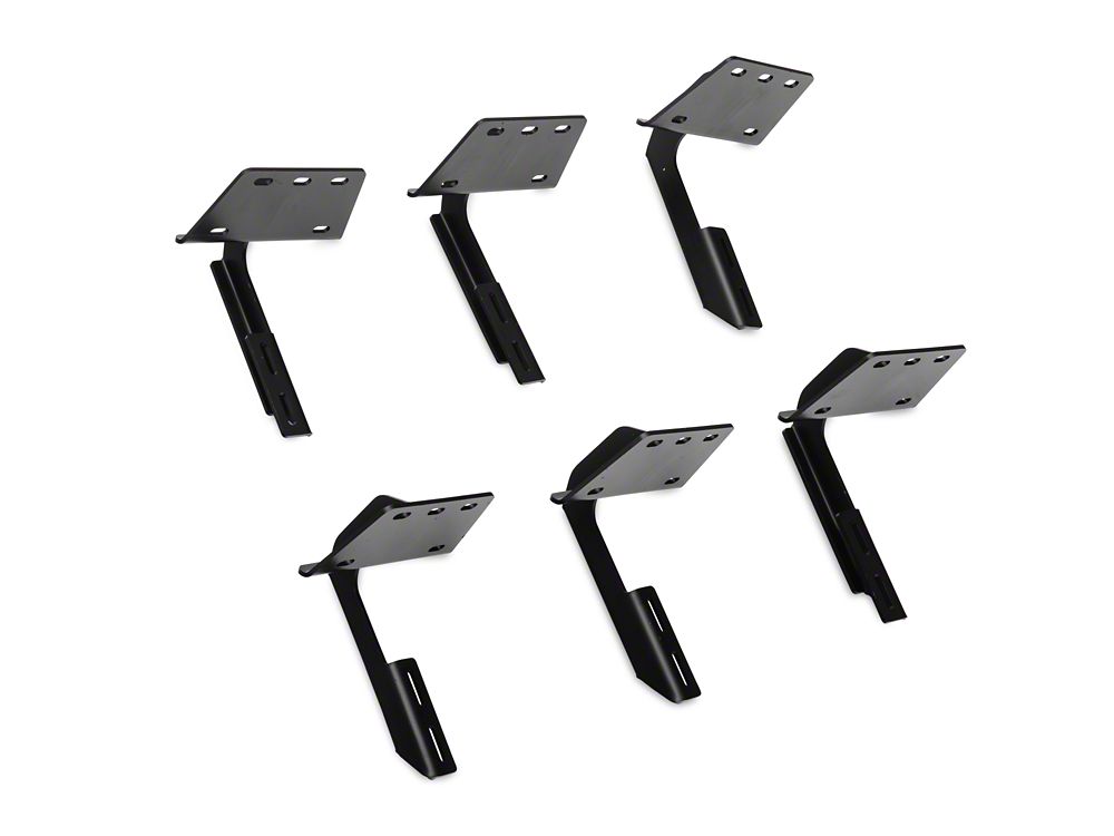 Barricade Rattler Running Boards; Textured Black (19-25 RAM 1500 Quad Cab)