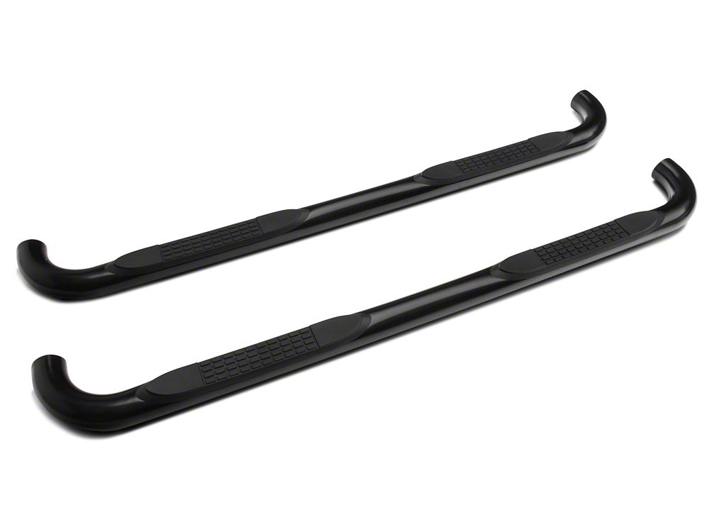 Barricade 3-Inch Side Step Bars; Black (19-25 RAM 1500 Quad Cab)
