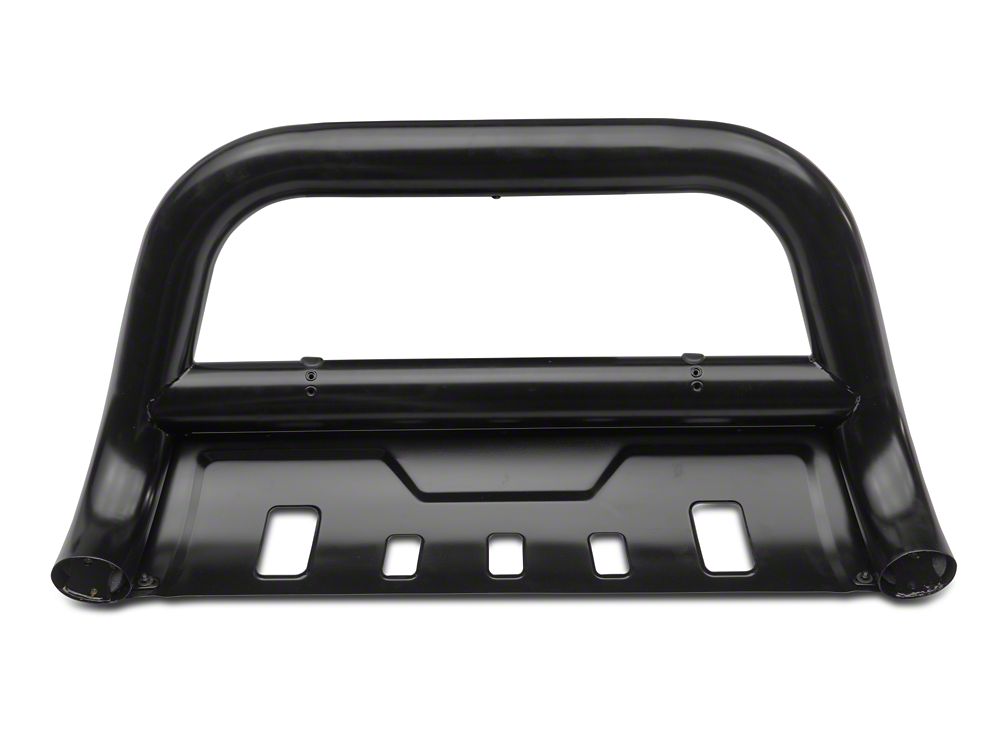 Barricade 3.50-Inch Oval Bull Bar with Skid Plate; Black (19-24 RAM 1500, Excluding Rebel & TRX)