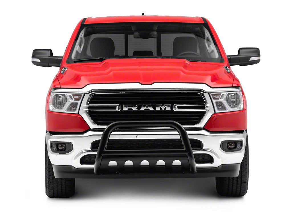 Barricade 3-Inch Bull Bar; Black (19-24 RAM 1500, Excluding Rebel & TRX)