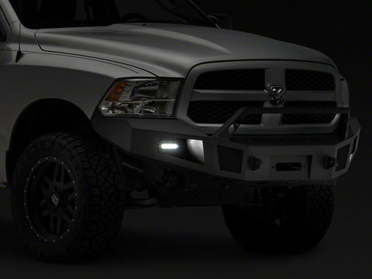 Barricade HD Winch Front Bumper with LED Lighting (13-18 RAM 1500, Excluding Rebel)